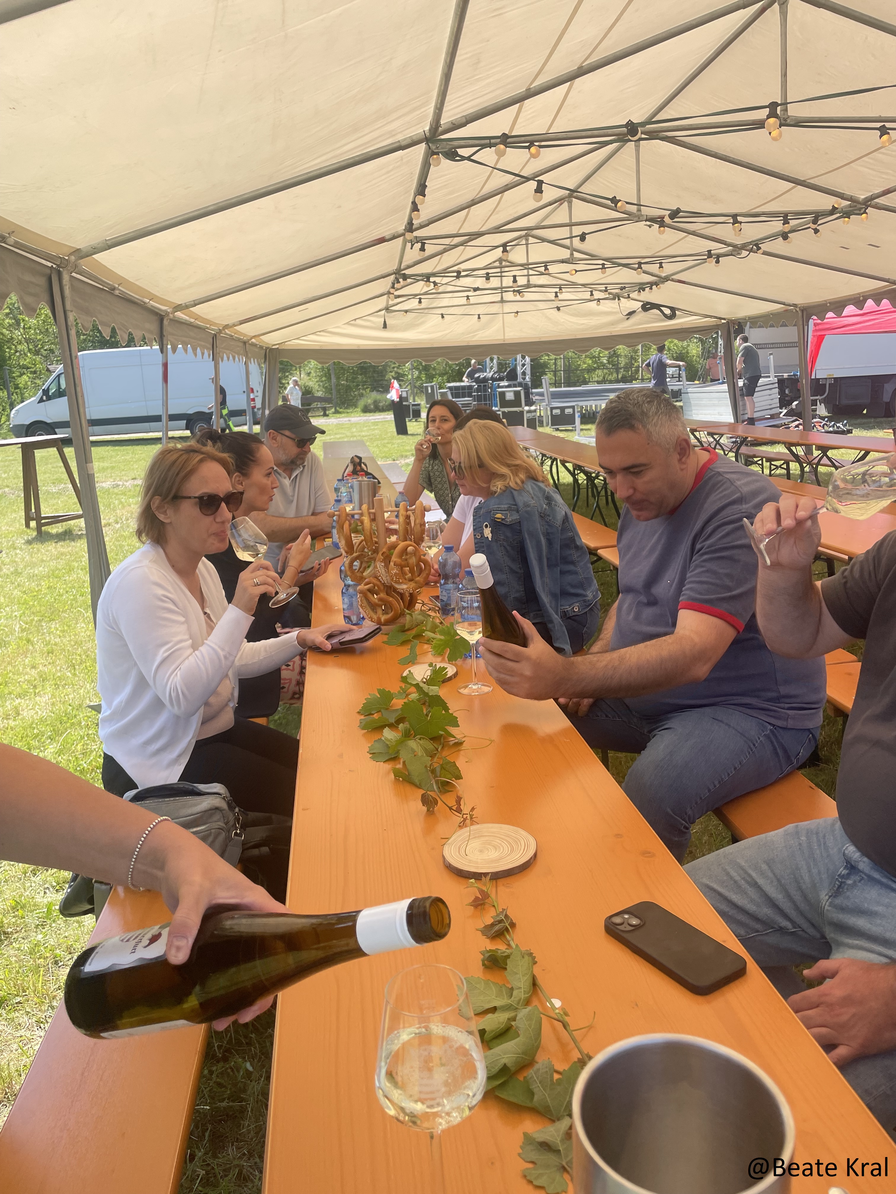 Verkostung der Weine vom St. Bruno